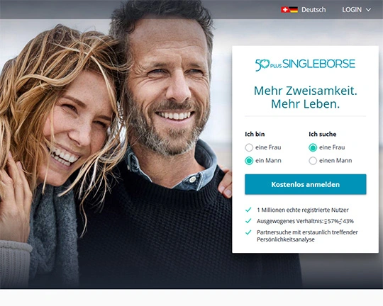 50plus Singlebörse Logo